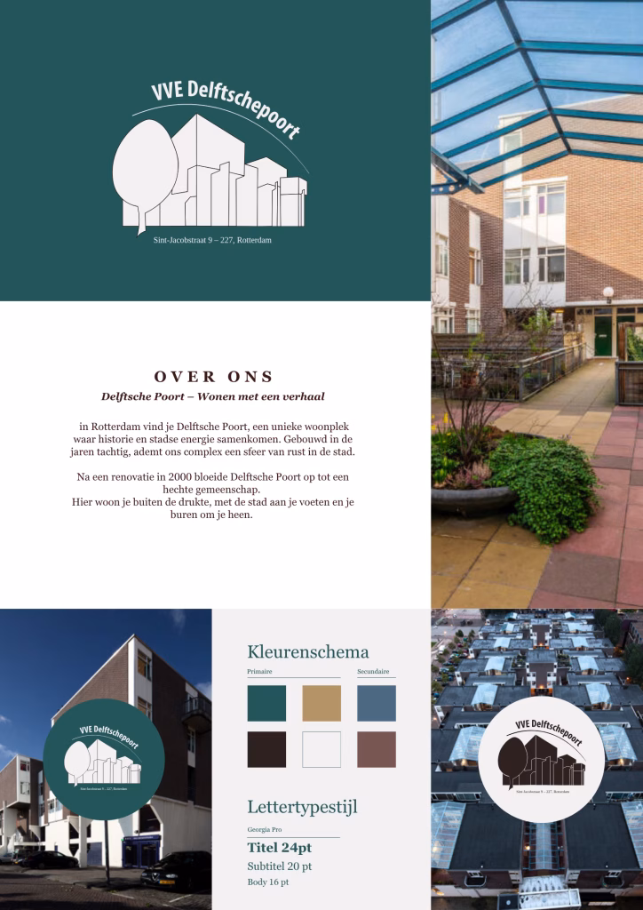 Branding & Communicatie Pakket VVE Deflschepoort 2025